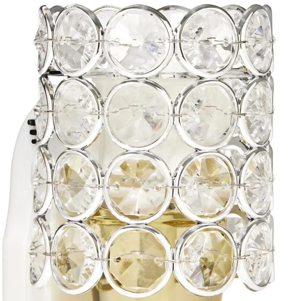 Bath & Body Works Clear Gems Adjustable Scent Control Wallflower Nightlight Plug